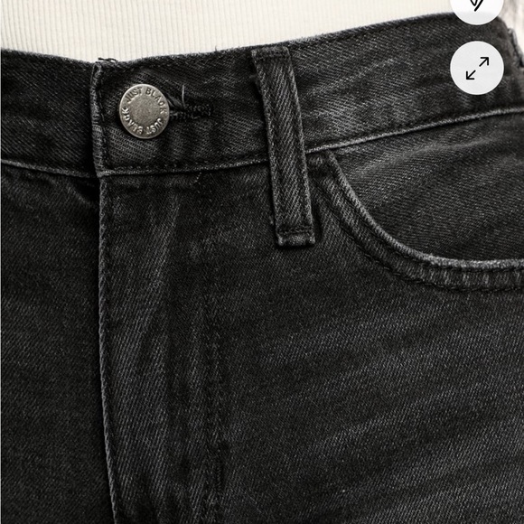 Lulus forever sun black denim short - Picture 3 of 3